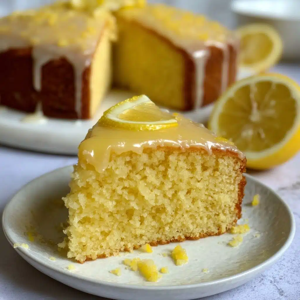 Lemon Beer Cake Recipe - Recipe Image