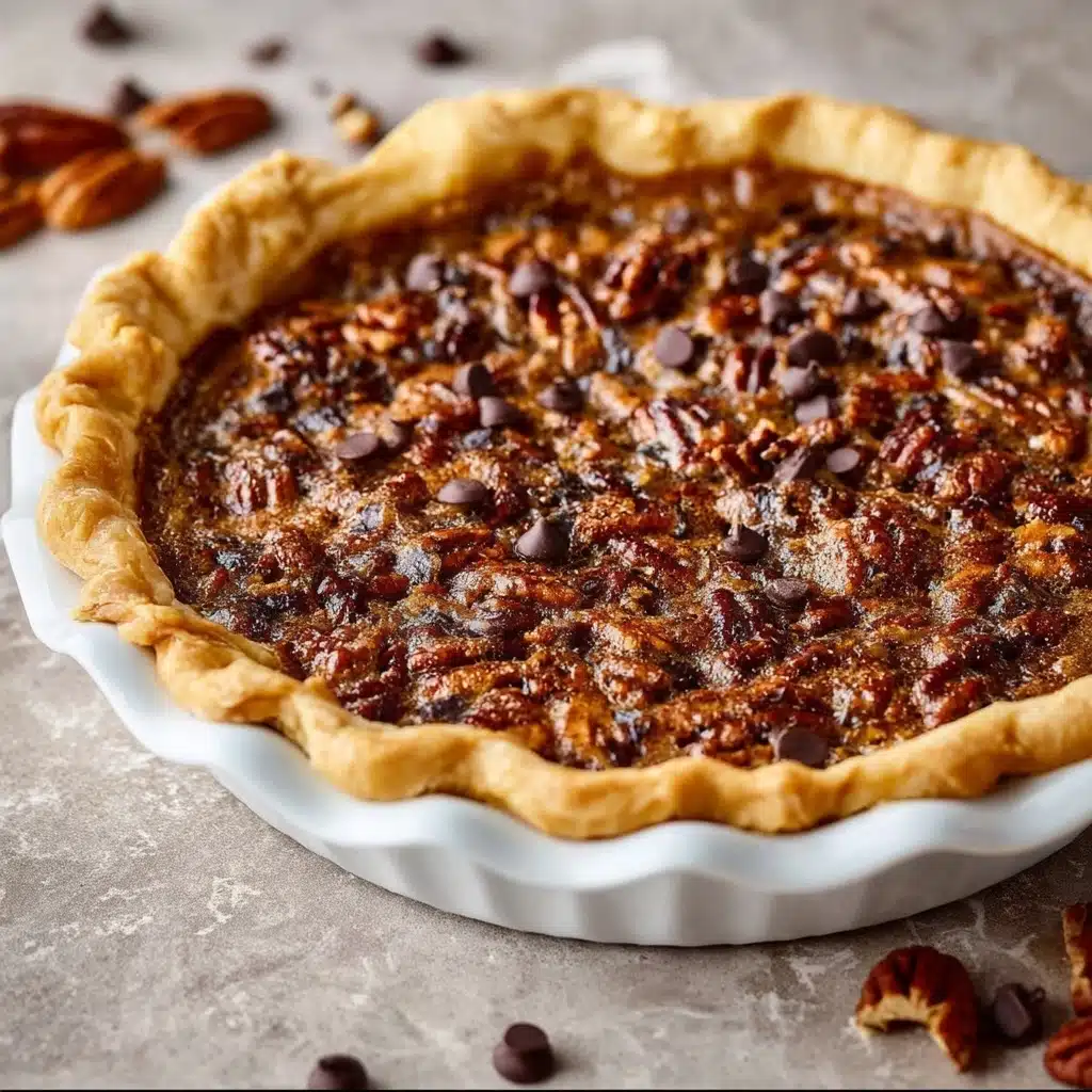 Chocolate Caramel Pecan Pie Recipe