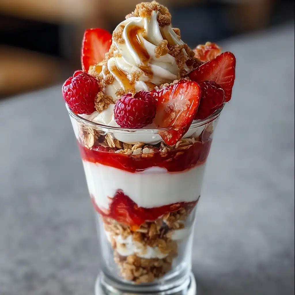 Berry Yogurt Parfait with Granola Recipe - Recipe Image