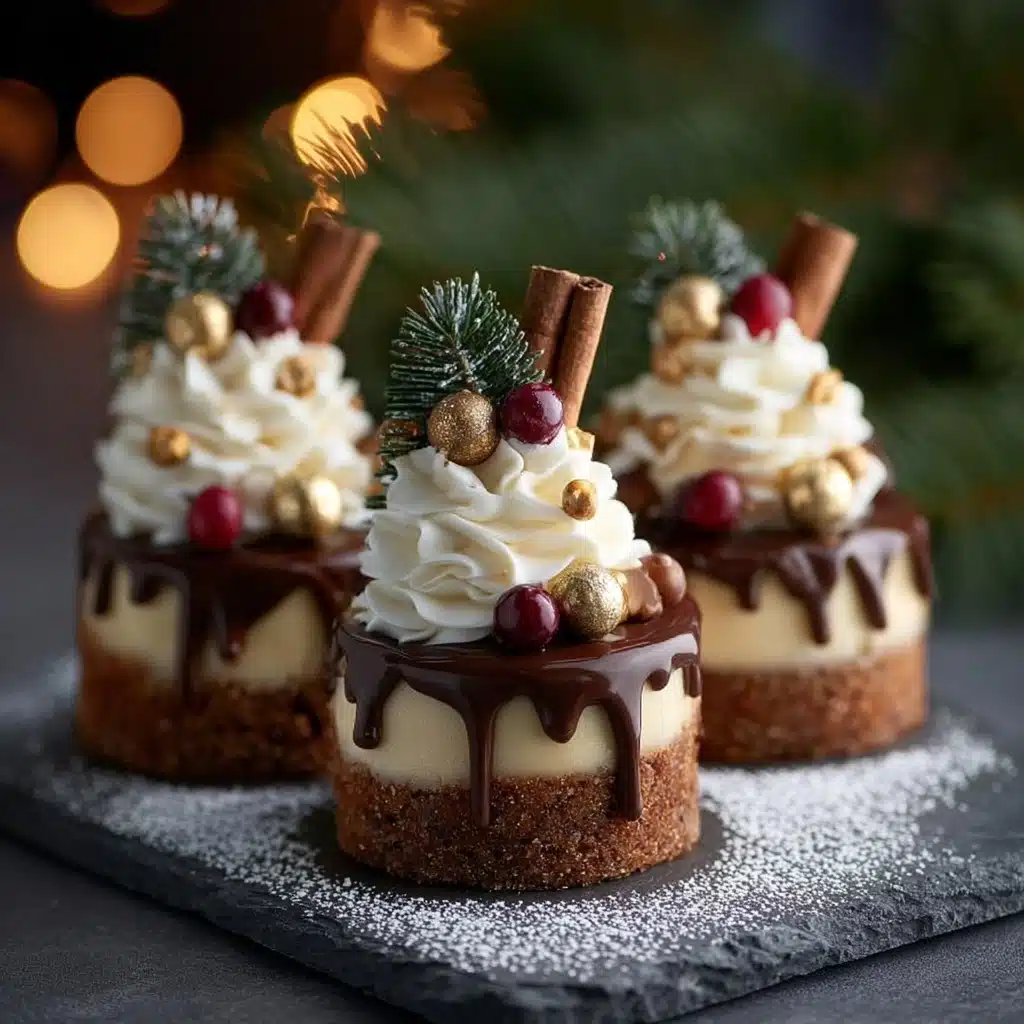ith Chocolate Ganache & Festive Toppings Recipe - Recipe Image
