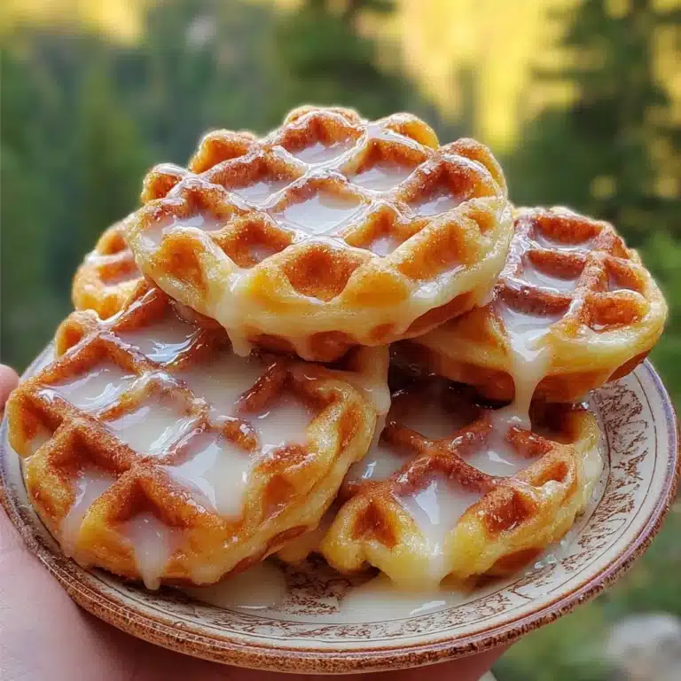 Apple fritter waffle donuts Recipe