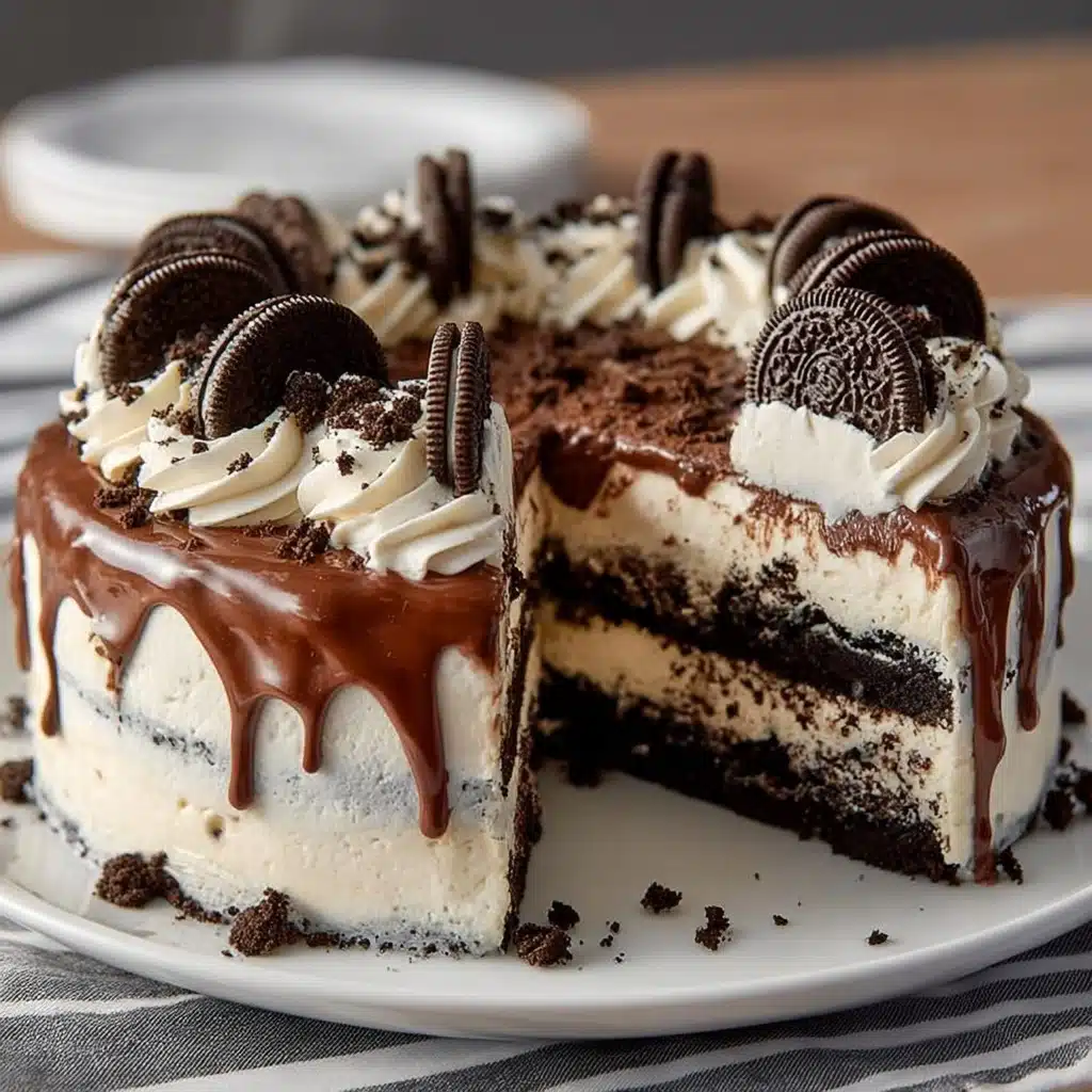 Oreo Ice Cream Cake Recipe - Recipe Image