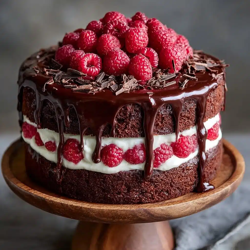 Chocolate Raspberry Cake Recipe - Recipe Image