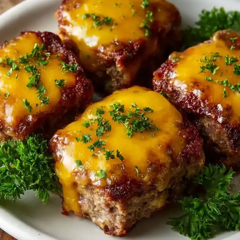Cheesy Stuffed Meatloaf Bites Recipe