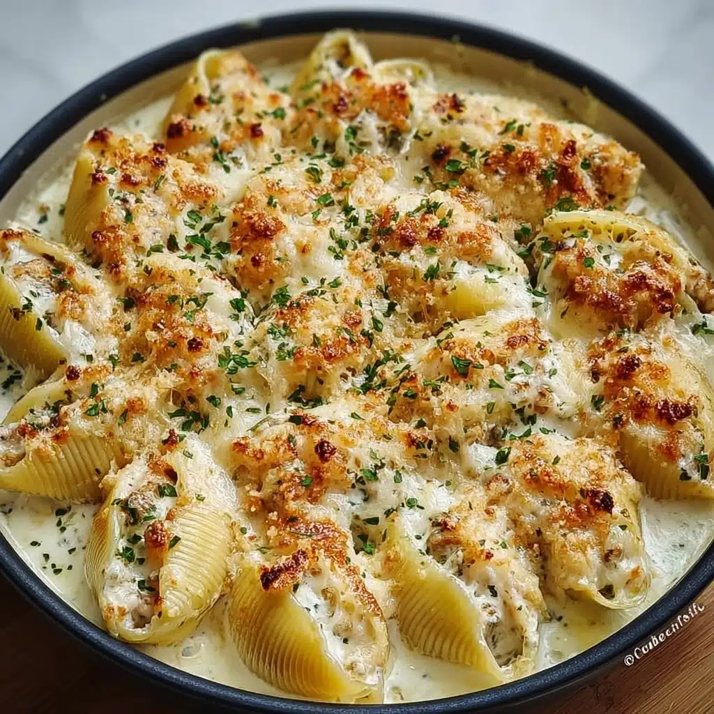 Million Dollar Chicken Alfredo Stuffed Shells Recipe