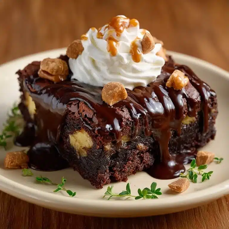 Peanut Butter Cup Dump Cake Recipe