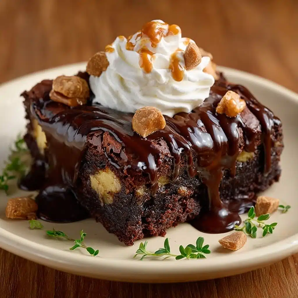 Peanut Butter Cup Dump Cake Recipe