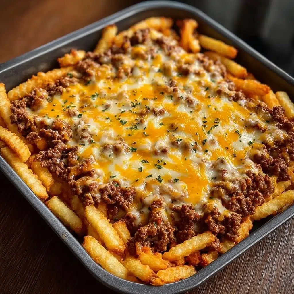 Cheesy Nacho Fries Recipe - Recipe Image