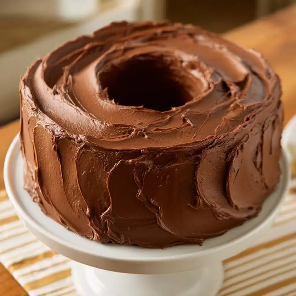 Chocolate Pound Cake with Chocolate Frosting Recipe - Recipe Image
