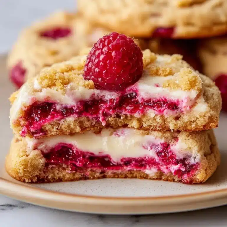 Raspberry Cheesecake Cookies Recipe