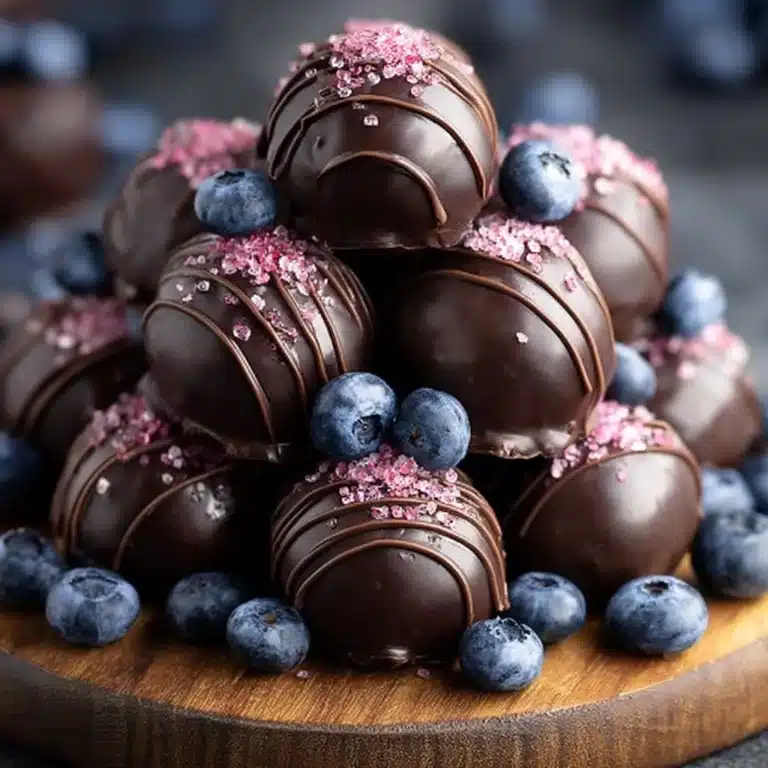 Chocolate Covered Blueberries Recipe