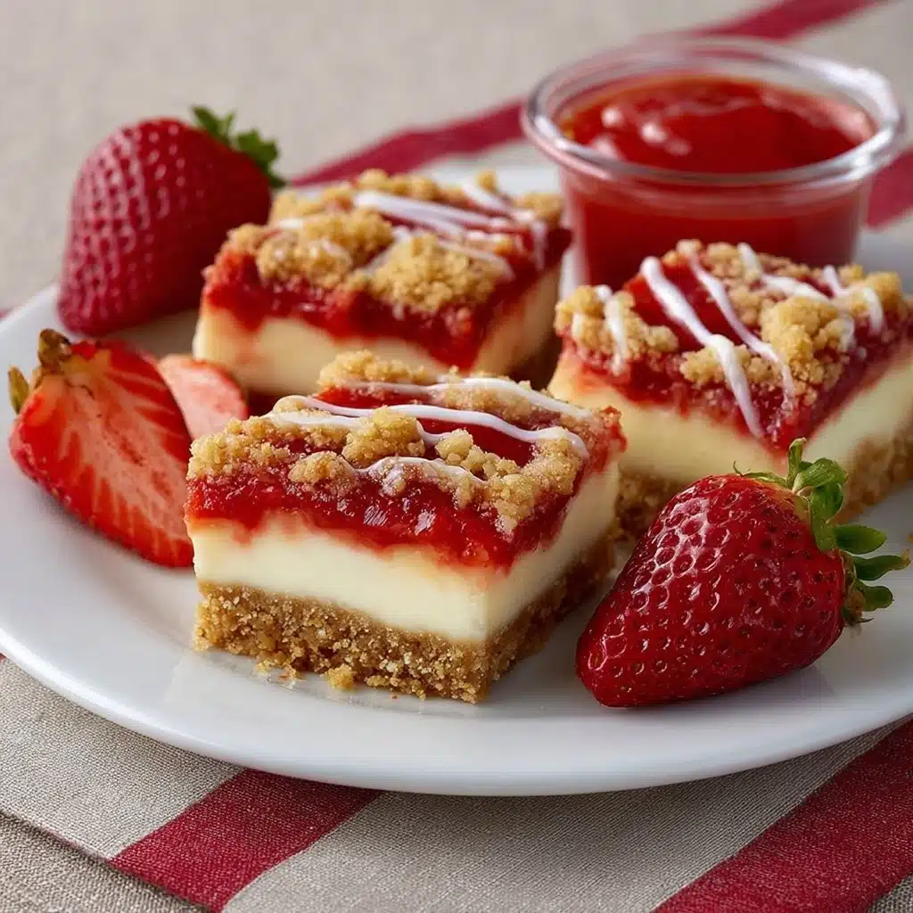 Strawberry Crunch Cheesecake Chunks Recipe