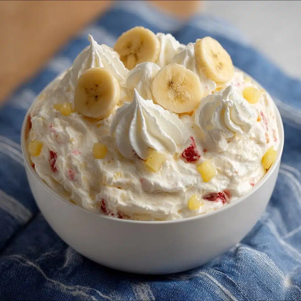 Banana Split Fluff Recipe