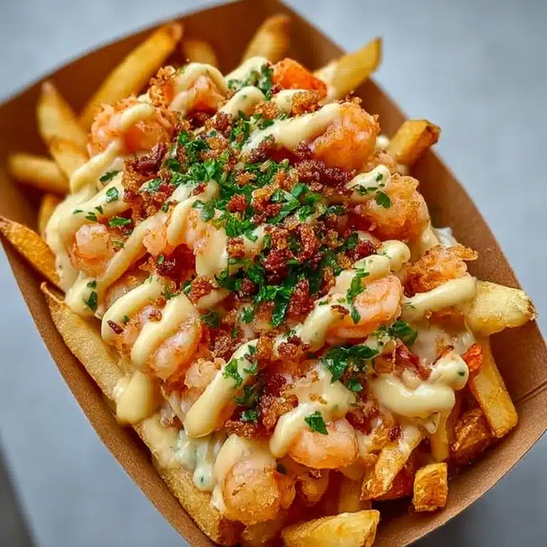 Seafood Loaded Fries Recipe