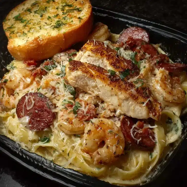 Cajun Pasta Shrimp and Chicken Recipe