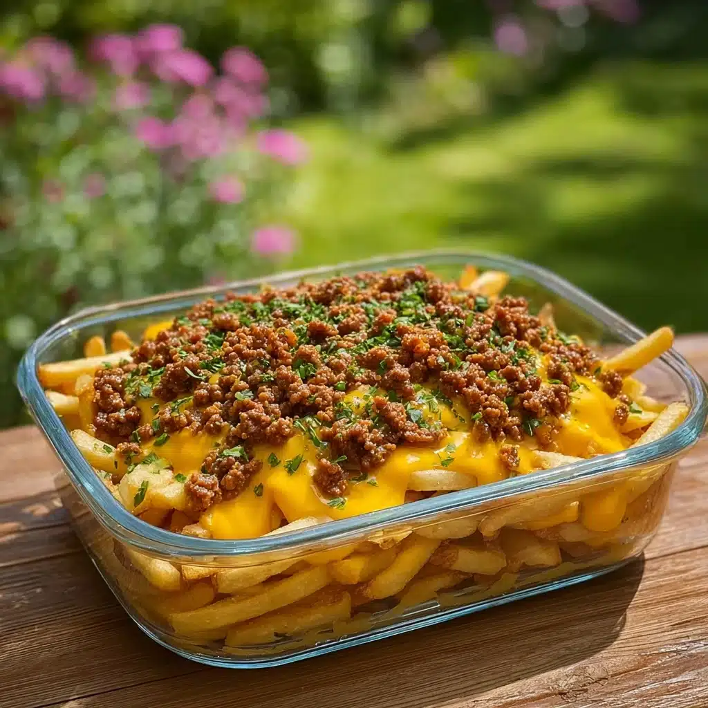 Cheeseburger French Fry Bake Recipe - Recipe Image