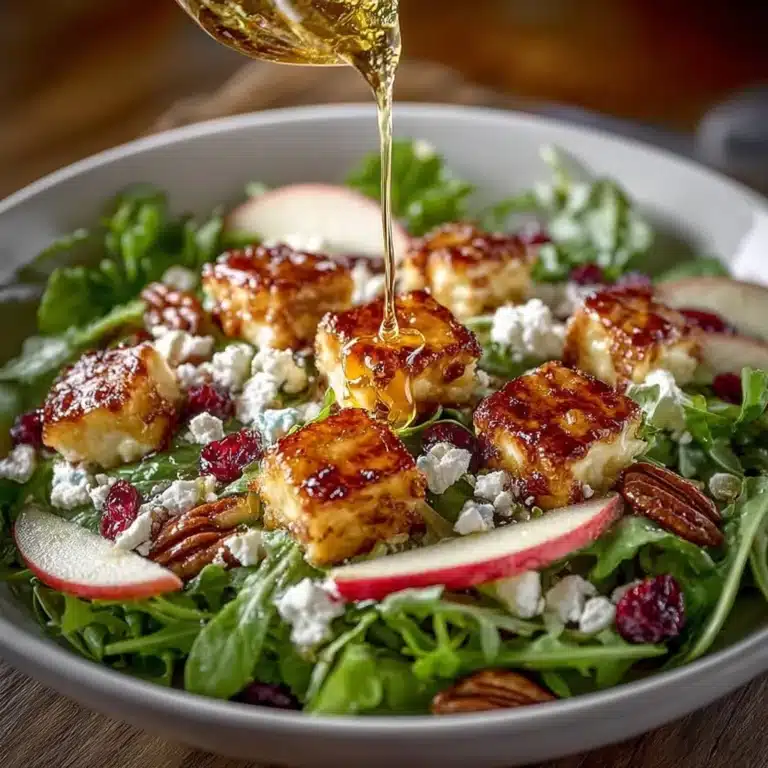 Apple Walnut Salad with Maple Dijon Vinaigrette Recipe