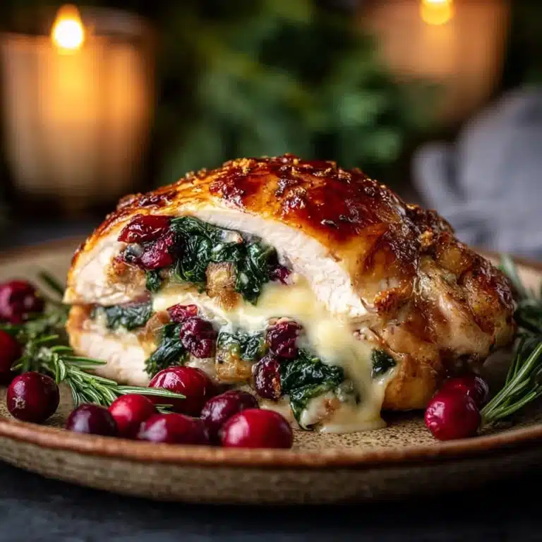 Holiday Brie-Stuffed Chicken Recipe