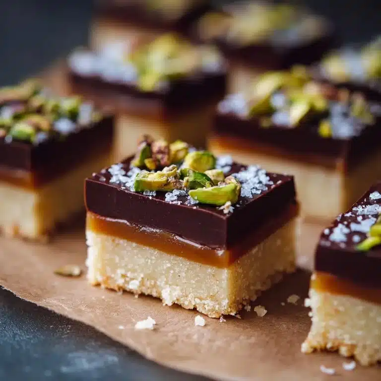 No-Bake Millionaire’s Shortbread Bars Recipe