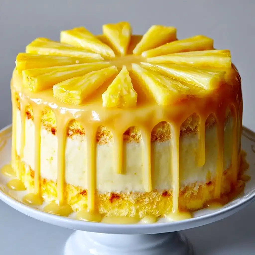 Pineapple Juice Cake Recipe