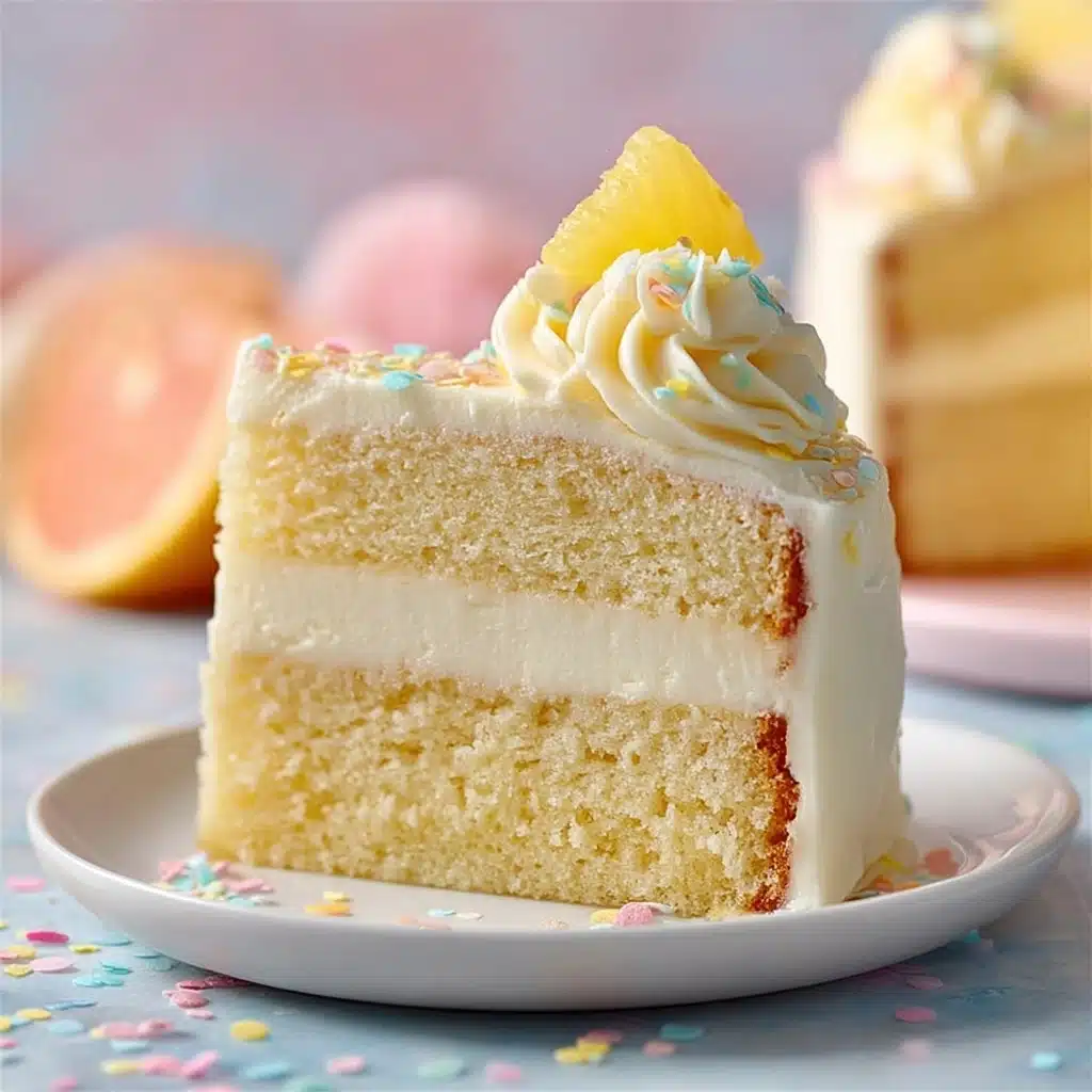 Summer White Chocolate Mousse Cheesecake Slice Recipe