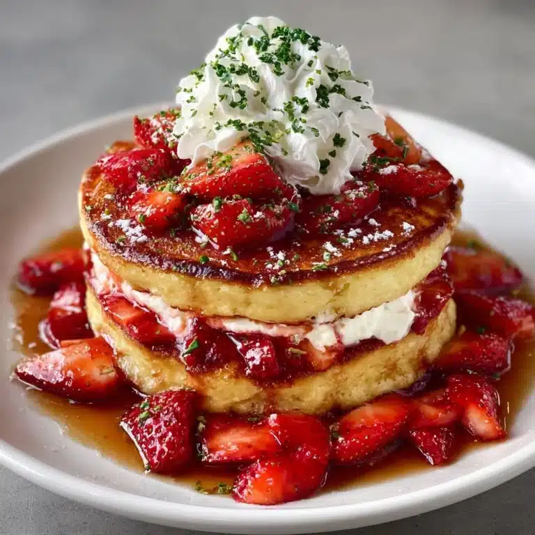 Strawberry Shortcake Pancakes Recipe