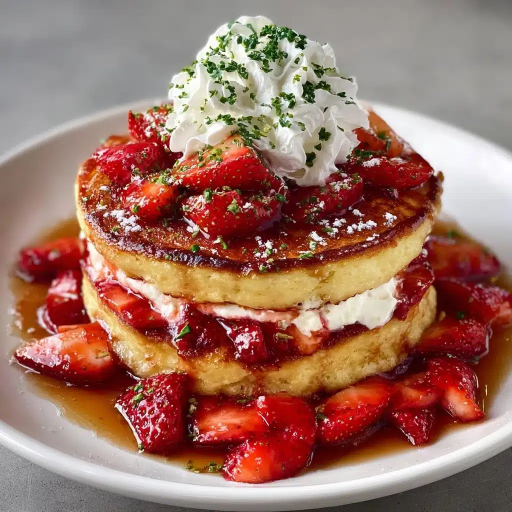 Strawberry Shortcake Pancakes Recipe
