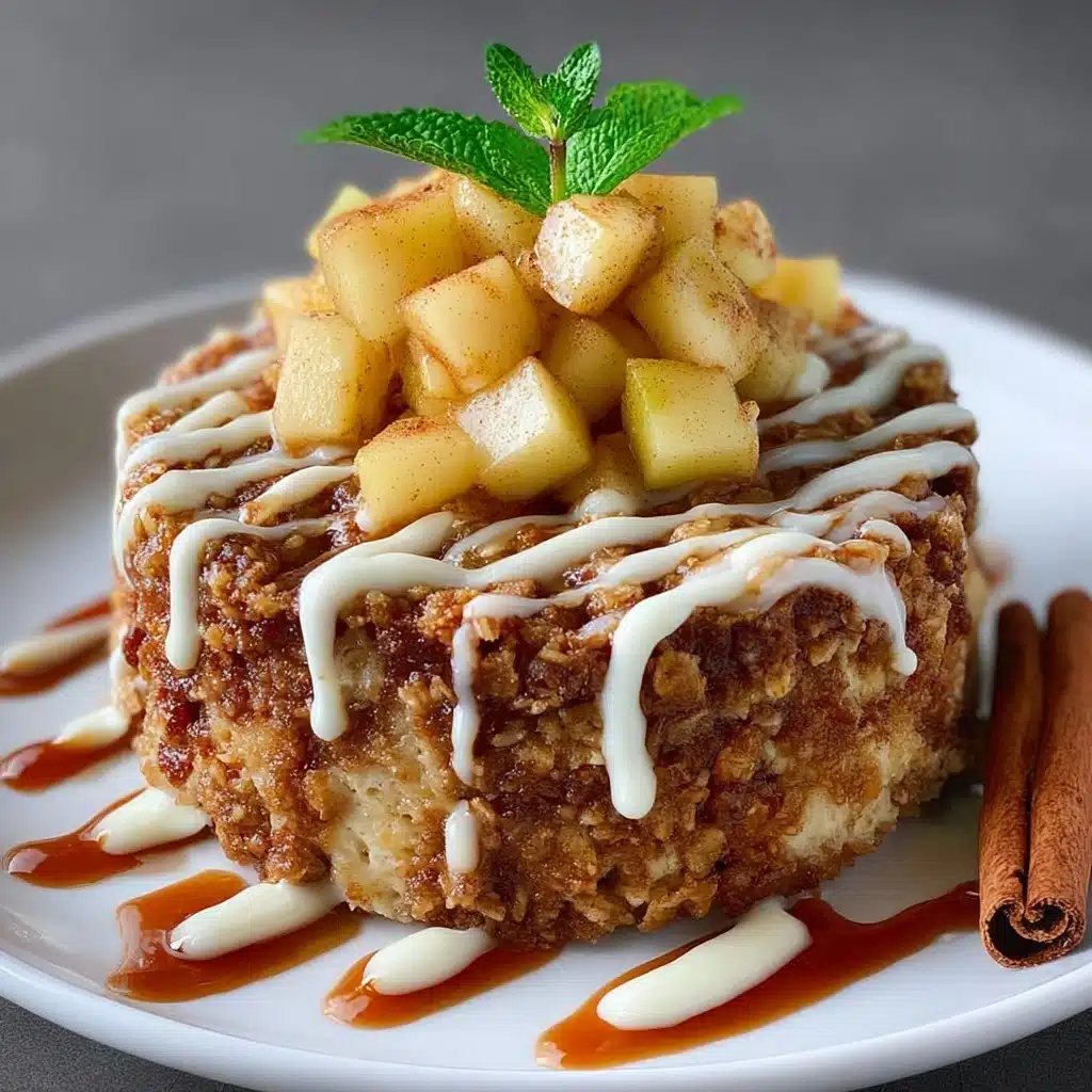Apple Cinnamon Oatmeal Bake Recipe - Recipe Image
