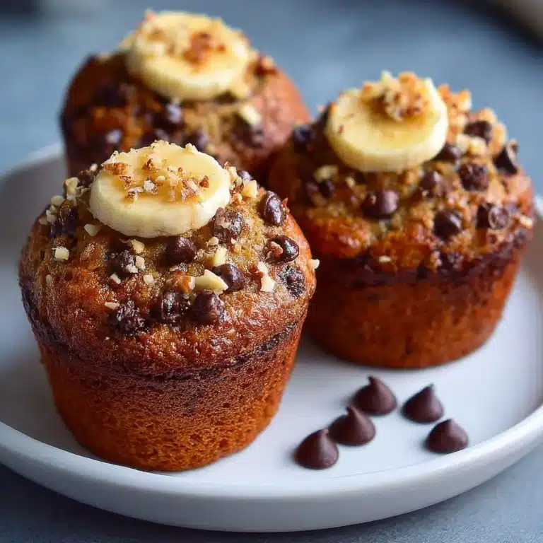 Chocolate Chip Banana Muffins Recipe