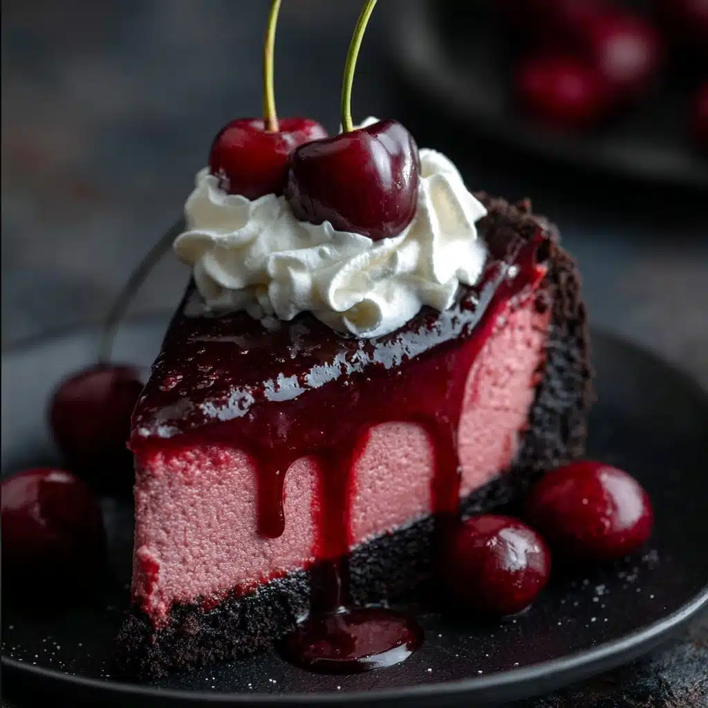 Cherry Chocolate Cheesecake Recipe