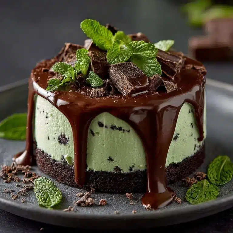 Mint Chocolate Cheesecake Recipe