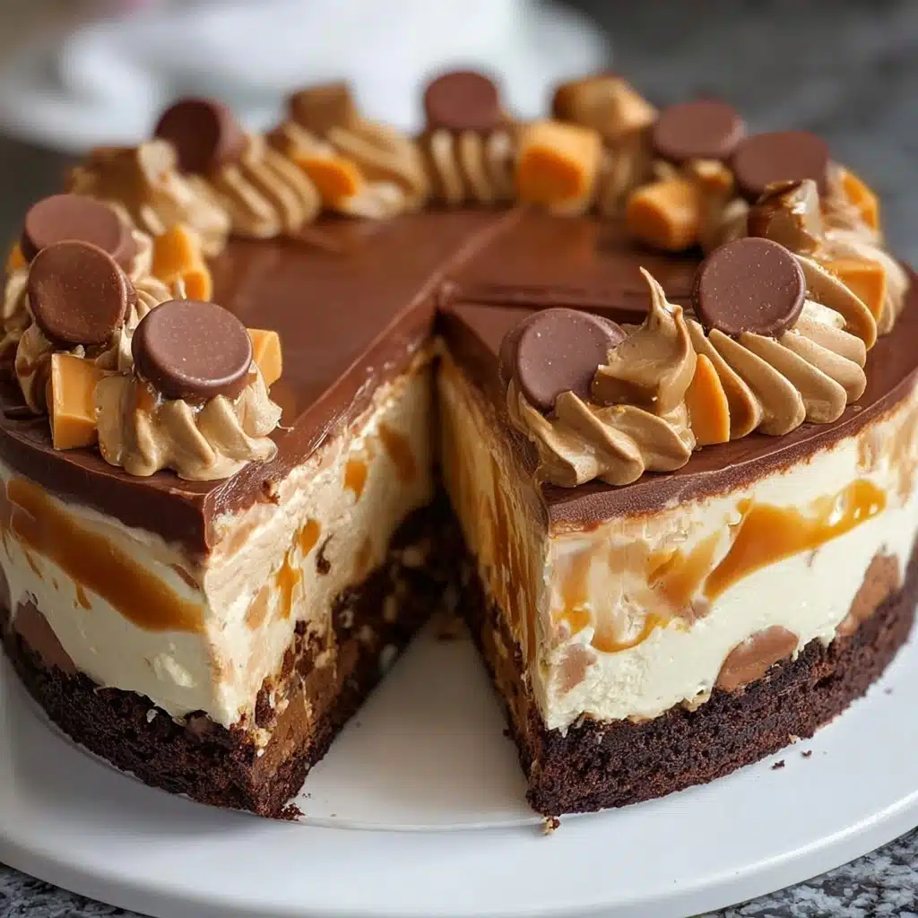 Peanut Butter and Chocolate Cheesecake Recipe