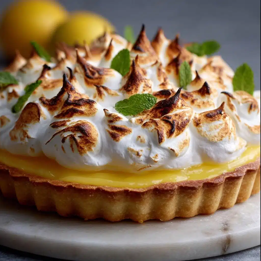 Lemon Basil Meringue Pie Recipe