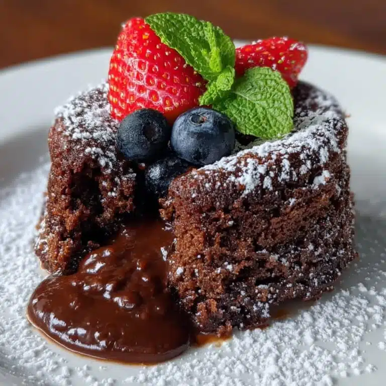 Molten Chocolate Lava Mug Cake Recipe