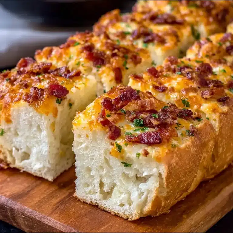 Bacon Ranch Cheesy Bread Recipe