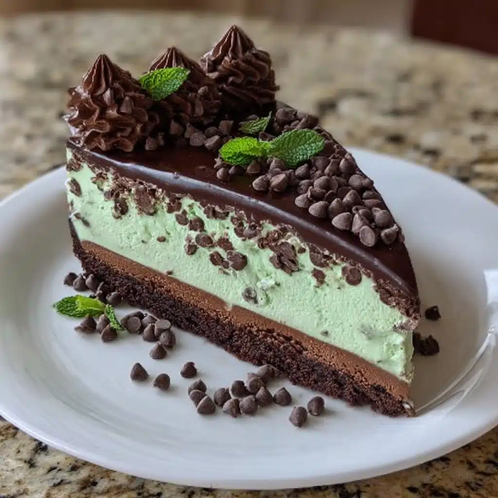 Mint Chocolate Cheesecake Dream Recipe - Recipe Image