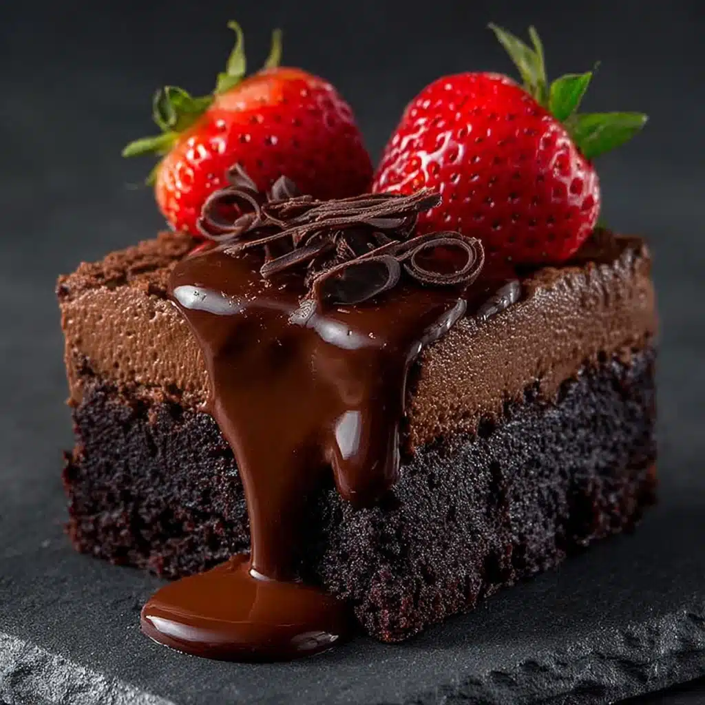 Chocolate Covered Strawberry Brownies Recipe