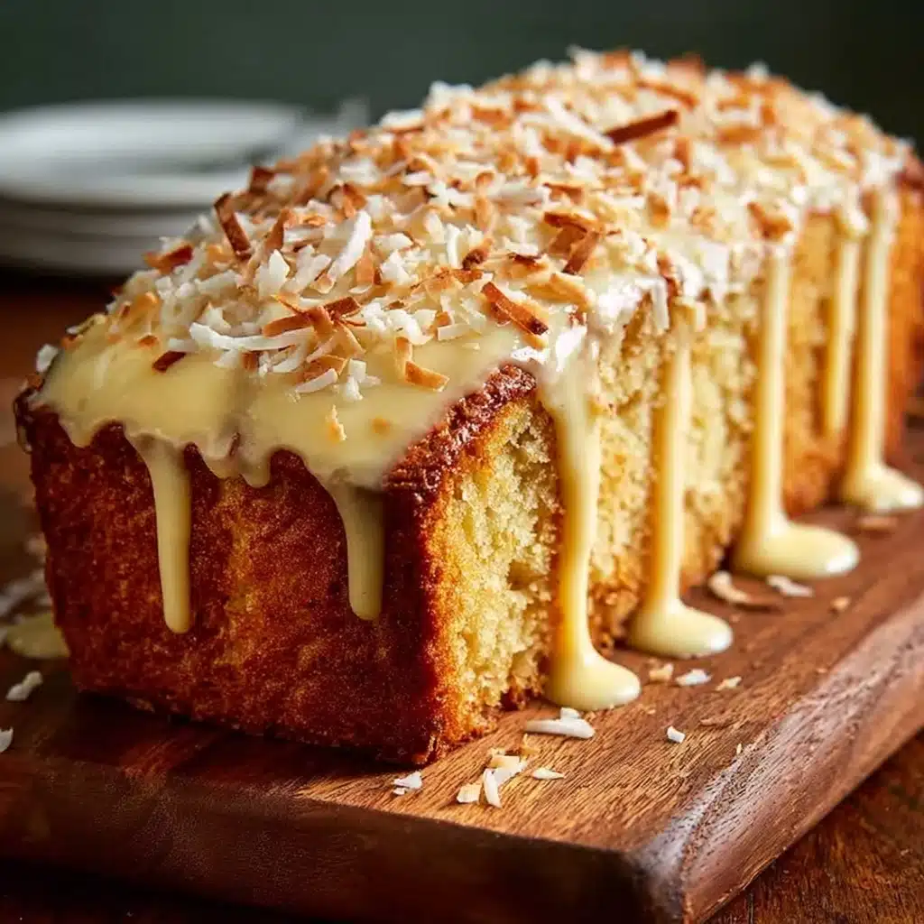 Coconut Pound Loaf Cake Recipe