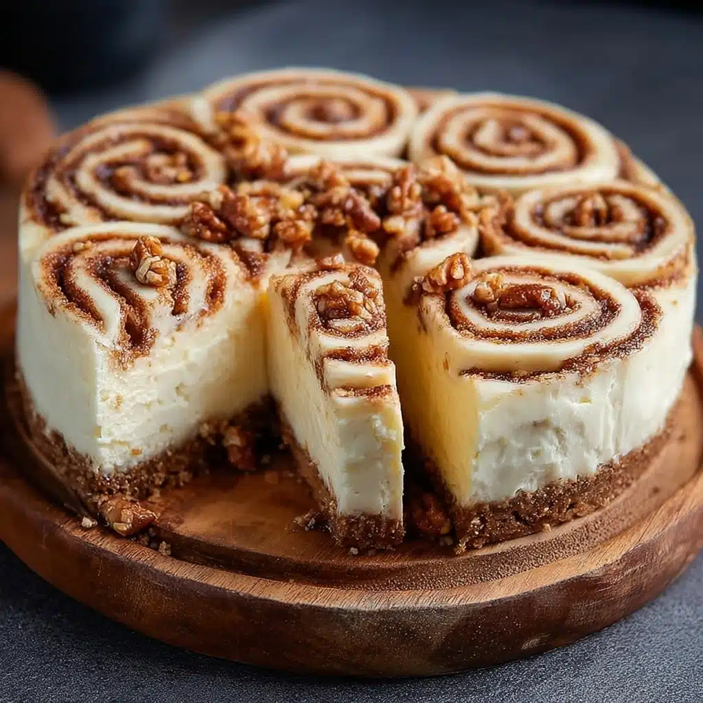 Cinnamon Roll Cheesecake Recipe