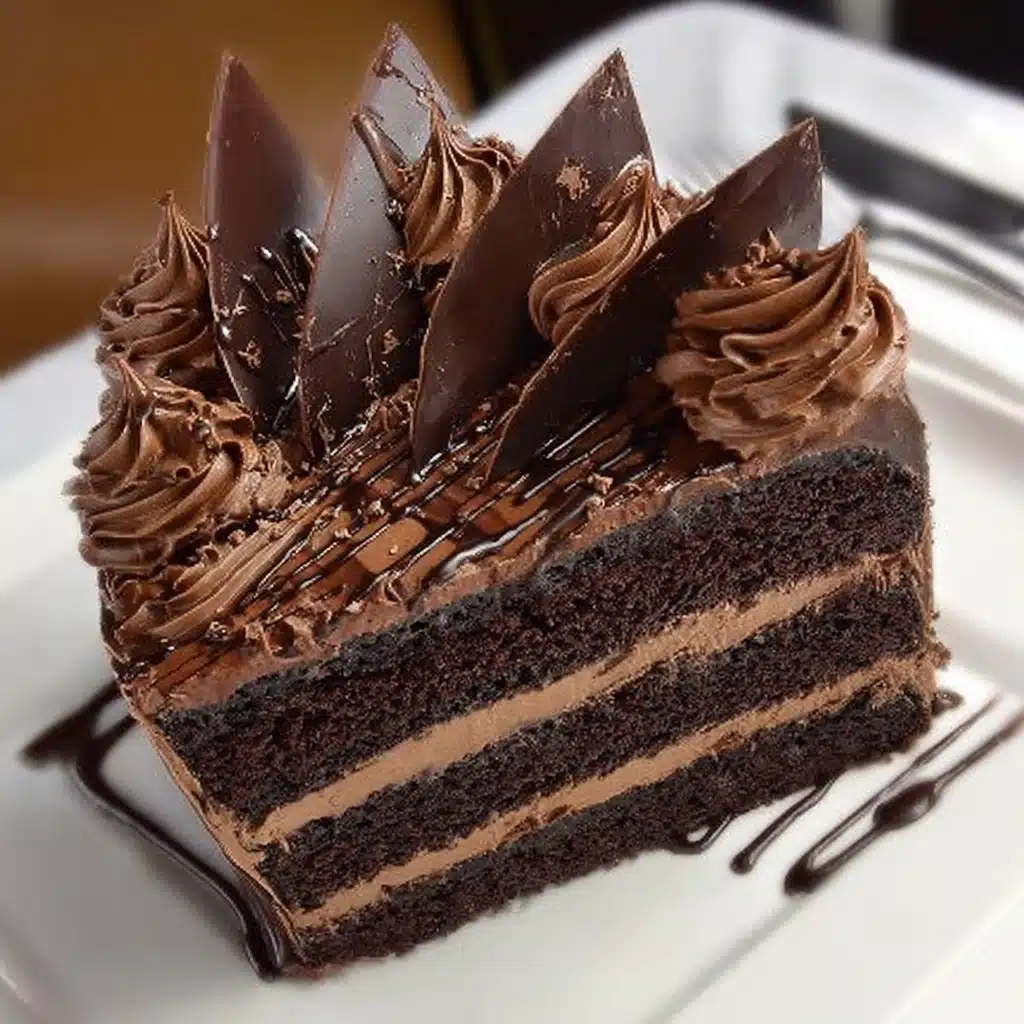 Exquisite Chocolate Delight Cake Recipe - Recipe Image