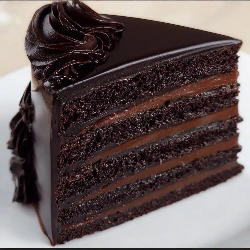 Decadent Multi-Layer Chocolate Cake Recipe