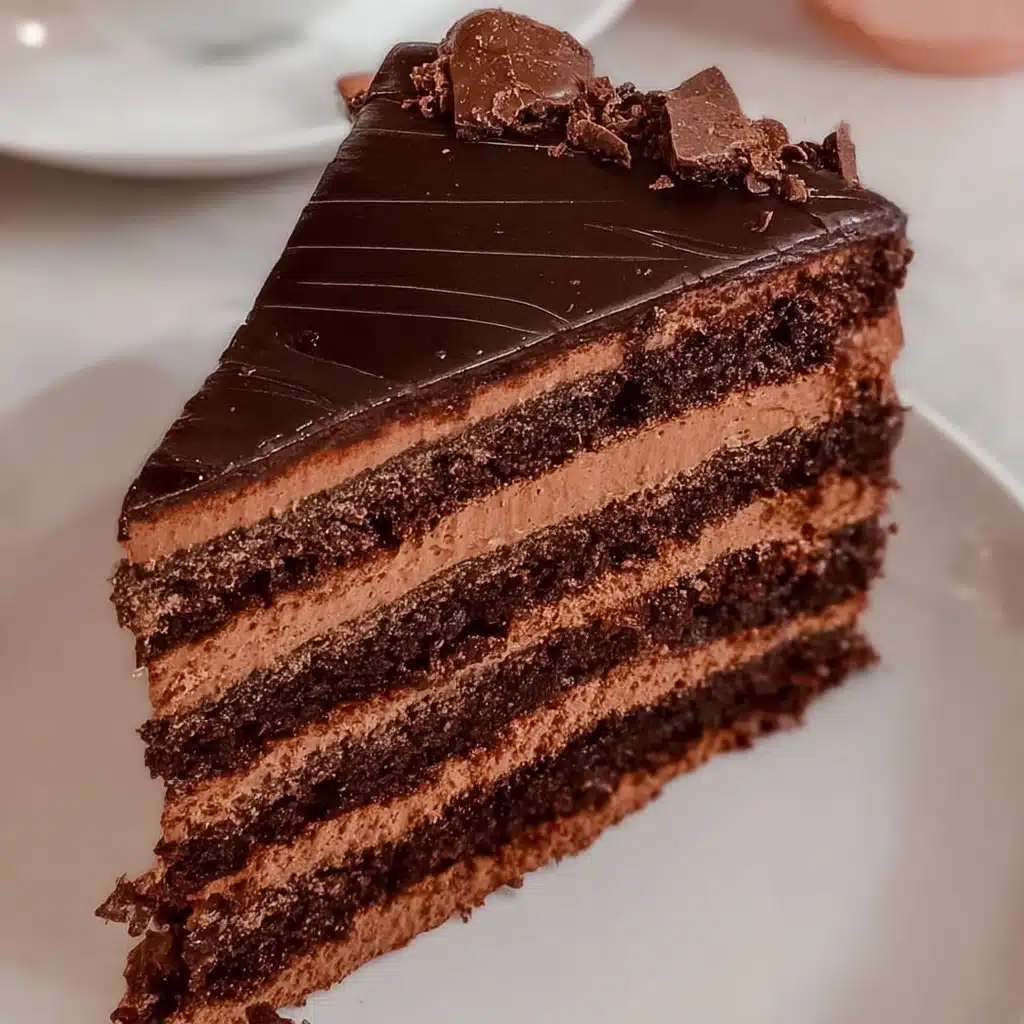 Irresistible Chocolate Layer Cake Recipe - Recipe Image