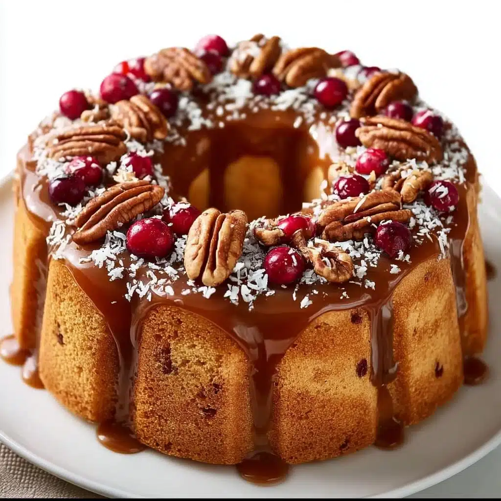 Caramel Pecan Bundt Cake Recipe - Recipe Image