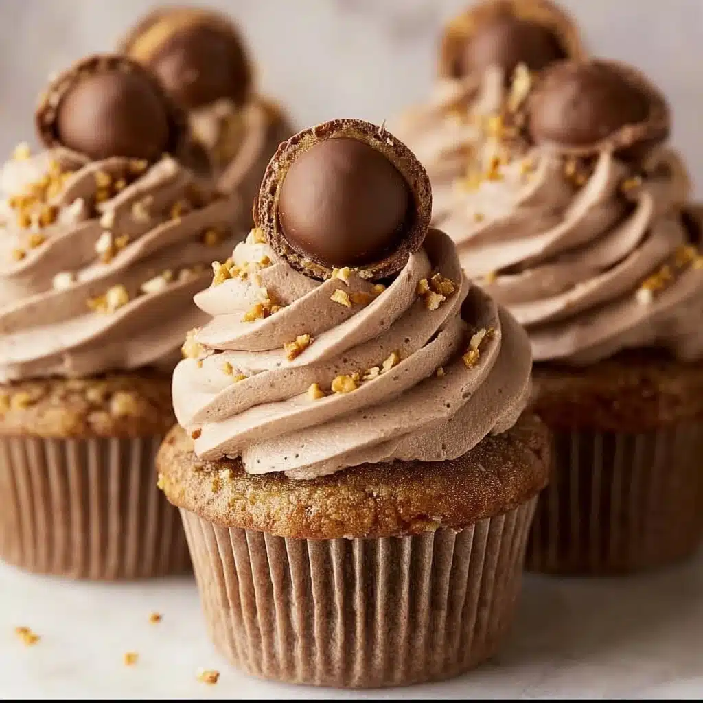 Ferrero Rocher Indulgence Cupcake Recipe - Recipe Image