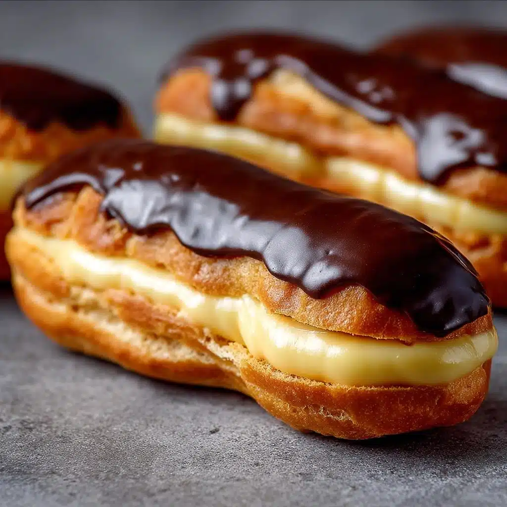 Charming Chocolate Eclairs Recipe - Recipe Image