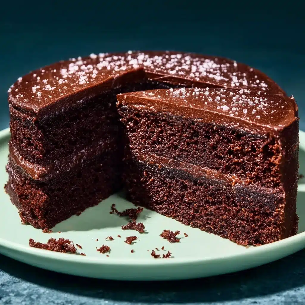 Chocolate Olive Oil Cake Recipe - Recipe Image