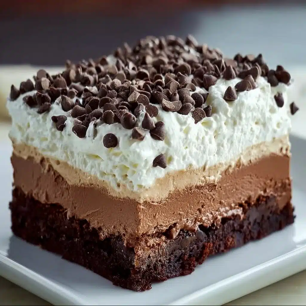 Chocolate Peanut Butter Poke Cake Recipe - Recipe Image