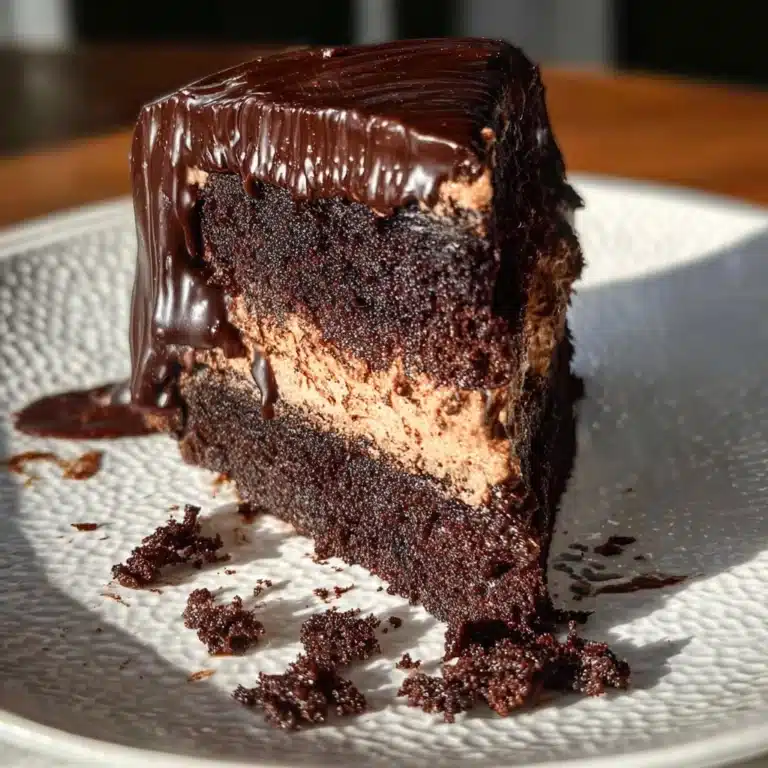 Heavenly Chocolate Mousse Cake Recipe