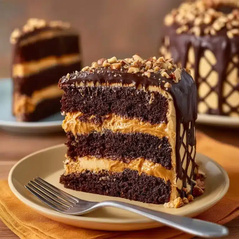 Decadent Chocolate Peanut Butter Cake Recipe