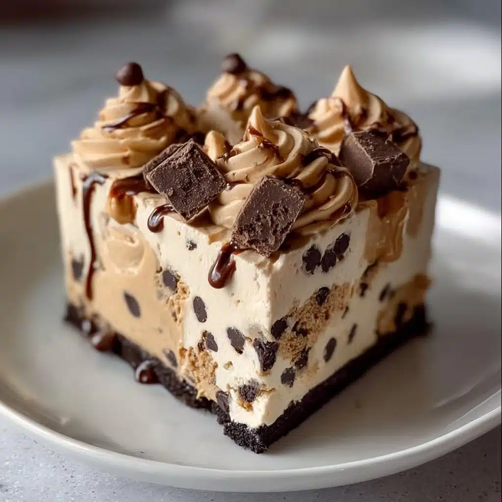 Chocolate Chip Ice Cream Cake Delight Recipe - Recipe Image